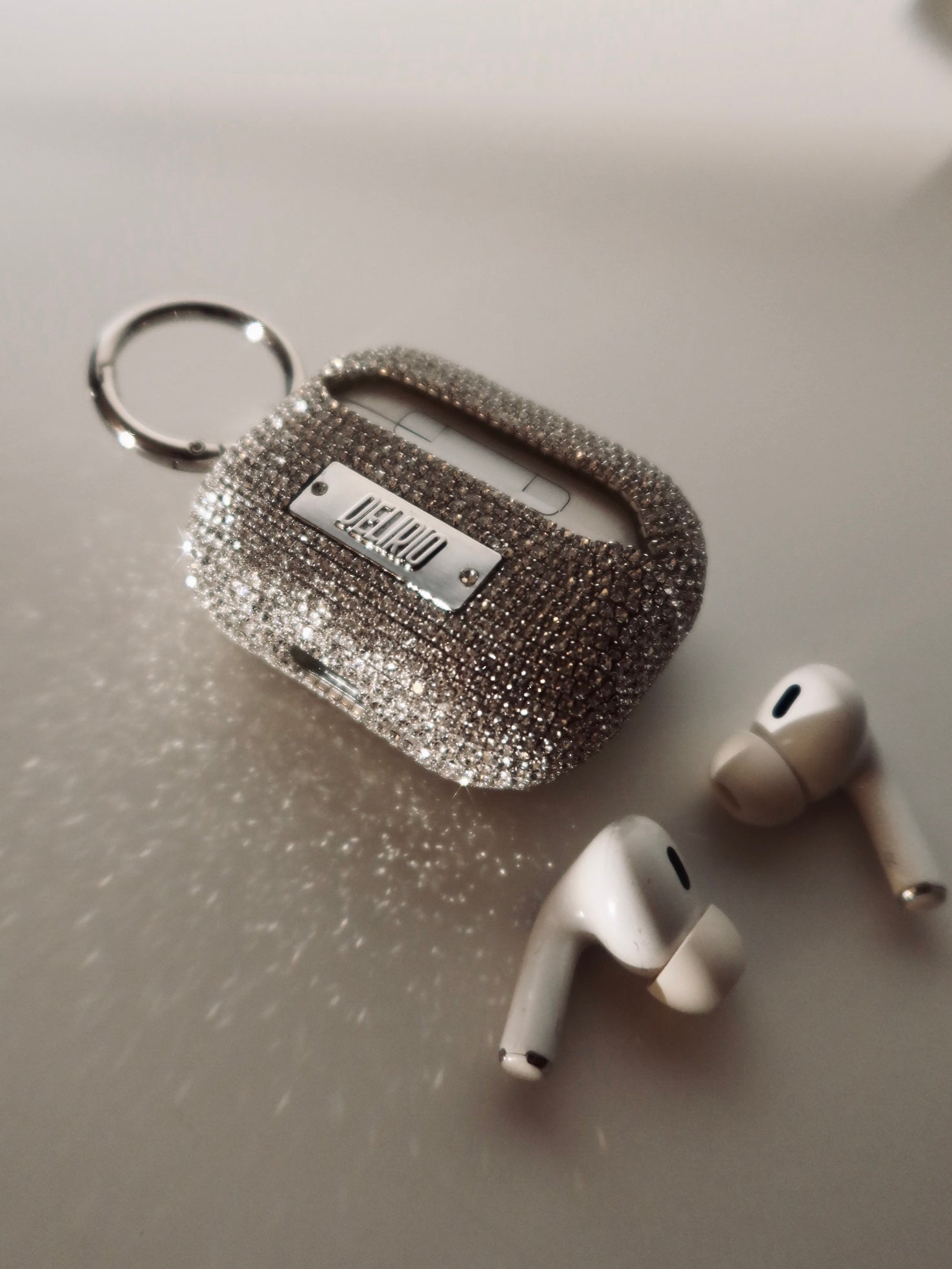 AirPods Case with Aurora Borealis Crystals – Delirio The Label